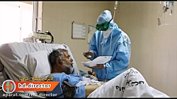 اشک شوق بیمار کرونایی