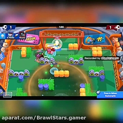 یه گل خوشگل توی بازی براول است...