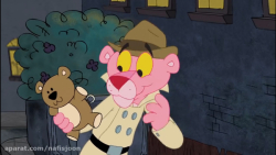 کارتون پلنگ صورتی