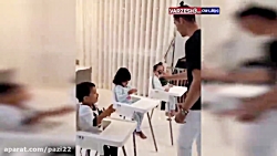 آموزش بهداشت کریستیانو رونالدو...