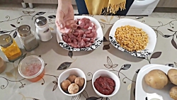 طرز تهیه(خورشت قیمه سنتی و لذی...