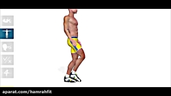 تمرین تقویت عضله چهار سر ران د...