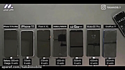 تست سرعت شارژ باتری گوشی های پ...