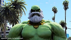 دعوای هالک پدر و پسر در GTA5