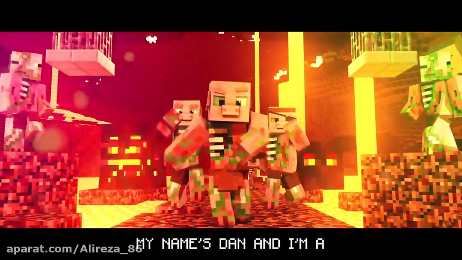 Minecraft Zombie Pigman Rap رپ زامبی پیگمن ماینکرفت