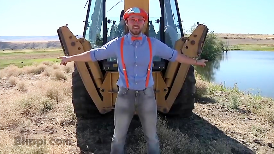 Backhoe Toy Blippi