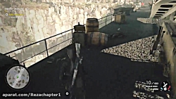 گیم پلی اموزش بازیsniper elit4...