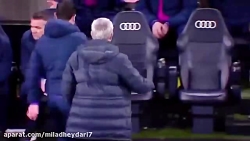 مورینیو داره بعد مهار پنالتی ک...