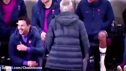 مورینیو داره بعد مهار پنالتی ک...