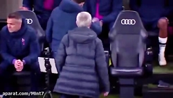 مورینیو داره بعد مهار پنالتی ک...