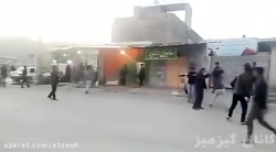 درگیری و کتک‌کاری هواداران دو...