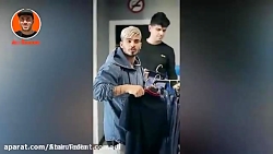 کلیپ زیبا از علی صبوری اسکل شد...