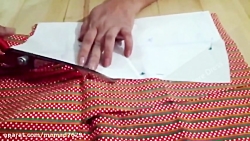 خیاطی  آموزش دوخت تاپ زنانه زی...