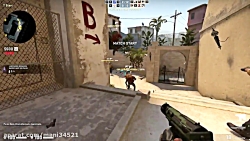 گیم پلی Counter-Strike Global Offensive (بازی خودمه)(آنلاین)