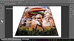 آموزش فتوشاپ - قسمت 24 - پرسپکتیو - perspective crop tool