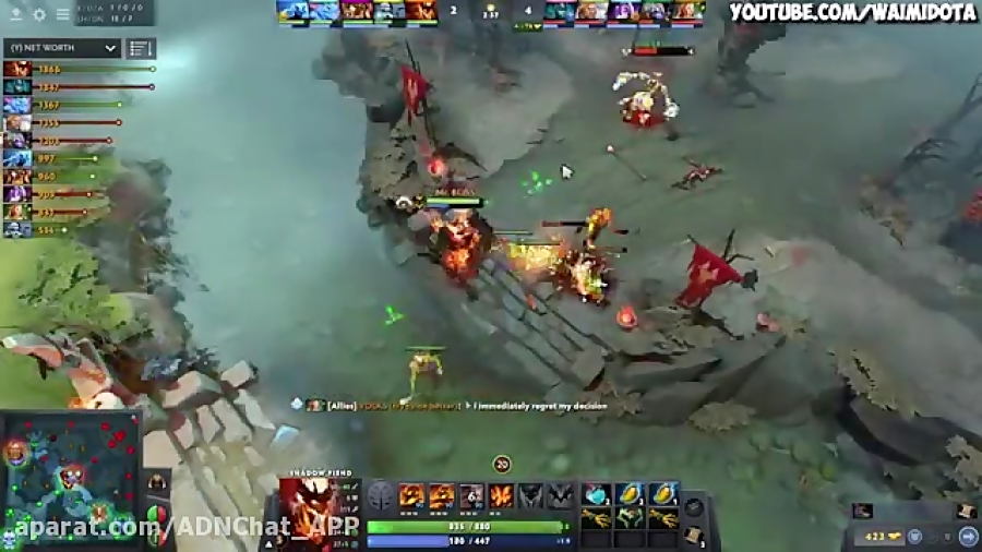 Crazy Fast Hands Pro [Tinker] vs Miracle Insane Right Click [Shadow Fiend]