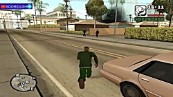 گیم پلی Gta san andreas دوبله...