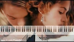 آموزش موسیقی زیبای  تایتانیک...