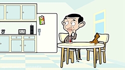 کارتون دیدنی مستر بین - پیتزا