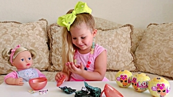 بازی دیانا و روما... لپ لپ های...