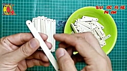 کاردستی جالب و دیدنی با چوب کب...