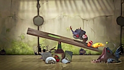 کارتون جذاب لاروا