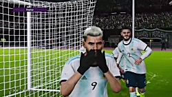 کوپا آمریکا در PES 2020 با آرژ...