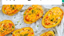 طرز تهیه سیب زمینی شکم پر