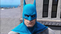 جنگ خونین بتمن و مرد 2 چهره در...