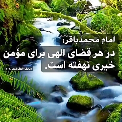 حدیث از امام محمد باقر علیه ال...