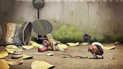 كارتون جذاب لاروا