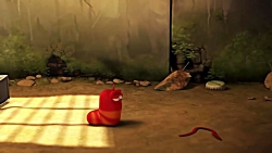 کارتون جذاب لاروا