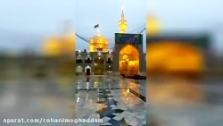 نوای نقاره‌های حرم در روزهای پ...