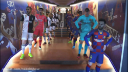 گیم پلی یوونتوس و بارسلونا