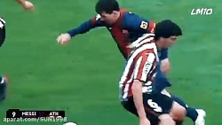 ۱۰ گل غیر ممکن مسی که رونالدو...