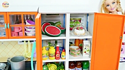 آشپزخانه جدید باربی | وسایل با...