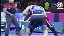 مسابقه کشتی حسن یزدانی و قاسمپ...