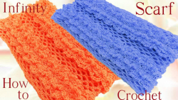 آموزش قلاب بافی فوق حرفه ای/ شال حلقه ای/ زبان اسپانیایی