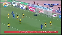 گل زیبای قائدی روی پاس وریا غف...