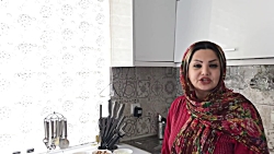 طرز تهیه سیب زمینی شكم پُر