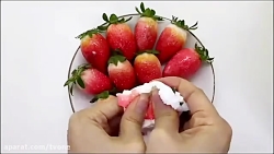 اسلایم توت فرنگی