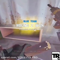 بازیکنان حرفه ای در بازی رینبو...