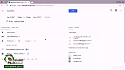 آموزش تقویم گوگل (Google Calen...