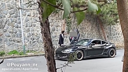 دختر آهن پرست دوربین مخفی