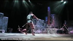 شمشیر زنی نینجا های ژاپنی روی...