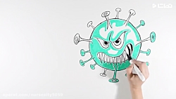 نقاشی کرونا ویروس Coronavirus