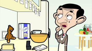 کارتون مستر بین این قسمت قهوه...