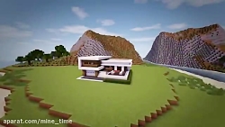 آموزش ساخت خانه بزرگ و زیبا در ماینکرافت