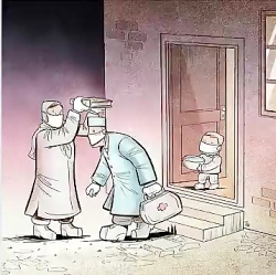 کرونا و کادر درمان