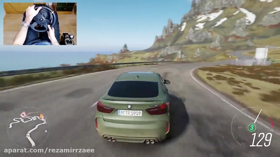 گیم پلی خفن بازی فورزا 4 با ماشین BMW X6m افرود | Forza horizon 4